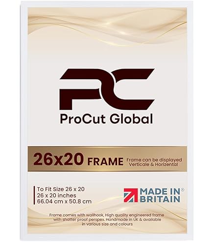 Clamaro 'COLLAGE' Picture Frame 28x43 Handmade | Black Matt | Modern Angular Frame Made From MDF Wood With Acrylic Glass Pane, Back Board And Metal Hanger (horizontal And Vertical - View #3