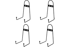 Tincogo - Supporto da parete in metallo per montaggio a parete, 15,2 cm, colore: Nero