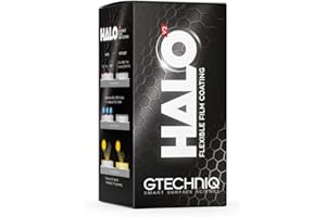 Gtechniq HALO Ceramic Coating for Cars, Protect PPF and Vinyl, High Shine, Easy to Apply - 50ml with Nitrile Gloves and Applicator (Sufficient for 1 Small-Med Car)