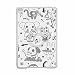 Produktbild Fscase Abs Creativity Phone Shells for Apple Mini 4 Ipad Printed Doodle BBS Graffiti Kid