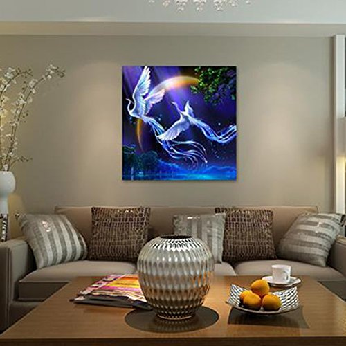 Aohro 85 * 60cm Kreuzstich Stickerei DIY Handarbeit Stickpackung Set Kit Home Decoration – Stil 02 - 2