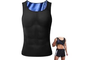 CHAGOO Chaleco moldeador de iones Mansottile, camiseta sin mangas de compresión de ginecomastia, camiseta sin mangas de compresión para hombres
