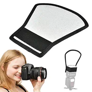 NEOHOOK Mini Silver White Flash Diffuser Reflector for Camera