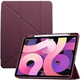 UnDePlus iPad Air 4/5. Nesil 10.9 ile uyumlu Kılıf Kalem Şarj B&ouml;lmeli Case (10.Nesil Değildir) 27-Wine Red
