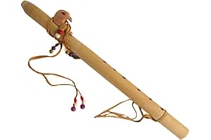 CARVED CULTURE Cherokee Style Peruvian Native Flute 45cm