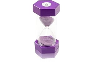 DREAM HORSEX Sanduhr, Kinderuhr, Sanduhre, Sanduhren Set Kinder, Timer können in Klassenzimmern, Küchen, Wohnungen, Büros und auch als dekorative Timeruhr, 3 Minuten, lila