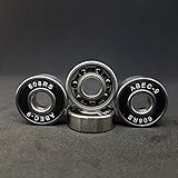 four3 Hochleistungs Fidget Spinner für maximalen Drehspaß | Hochwertige Handspinner | Super schnelle Hybrid-Keramik Lager - 3