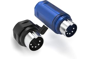 CME WIDI Master Blue - Limited Edition - Adaptador MIDI Bluetooth a MIDI DIN de 5 patillas - Latencia ultrabaja de 3 ms - Avanzado inalámbrico MIDI para sintetizador EWI Keytar Pedalboard