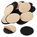 Produktbild DealMux Haushaltsselbststock Tisch Stuhl Bodenunter Möbel Filz-Pads Mats 50mm 20pcs Schwarz