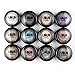 Unisky Eye Shadow Single Baked Powder Palette Metallic Shimmer Eyeshadow Cosmetic Makeup