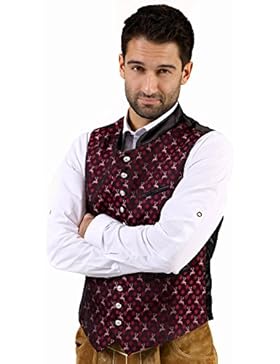 ALMBOCK Trachtenweste Herren - Trachten Gilet von Gr. 46 - 58 - Verschied. Modelle und Muster in blau, braun,...