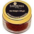 Saffronia Mart Kashmiri Mogra Saffron | A++ Grade Kesar | Premium & Pure | Strong Aroma & Deep Color | Ideal for Cooking, Beauty & Puja | FSSAI Certified | Airtight Pack | 0.5gm - pack of 1