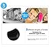 VMAGIC High Quality Detangling Brush - glide the Detangler Brush through Tangled hair - Best Brush / Comb for Women, Girls, Men & Boys - Use in Wet and Dry Hair (ROSE RED)