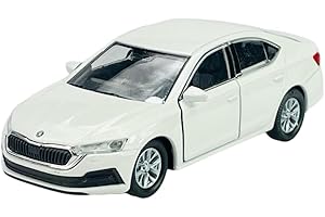 Dromader Welly 2019 Skoda Octavia MK4 Blanco 1/34 – 1/39 Nuevo Modelo Coche