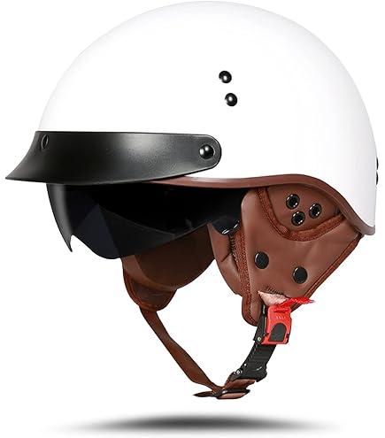 Casco De Moto Cascos De Moto Con Doble Visera En Forma De Pu