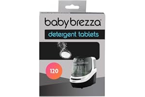 Baby Brezza Pastiglie detergenti per Bottle Washer Pro (120 pastiglie) - Per un'igiene sicura ed efficace dei biberon e accessori