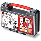 Qbrick System Custom Connectors Set 2 Takım &Ccedil;antası Montaj Adapt&ouml;r Seti | 40 par&ccedil;a: duvar, kutu ve alet adapt&ouml;rleri, M8 bur&ccedil; 