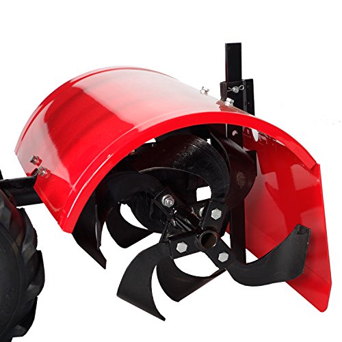 BRAST Benzin Gartenfräse Ackerfräse Motorhacke Bodenfräse 196ccm 4,8kw (6,5PS) - 2