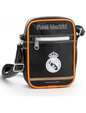 *Exclusiv* Real Madrid Schultertasche Umhängetasche 22x16x6cm LEDER LOOK EDEL