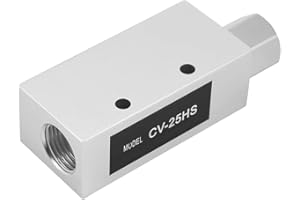 Akozon Vacuum Generator Valve,CV-25HS Pneumatischer Vakuum-Vakuumerzeuger Ejektor