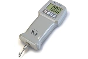 SAUTER KERN digitales Kraftmessgerät FK 500 (Messbereich max. 500 N, Ablesbarkeit 0,2 N, umkehrbares Display, Peak-Hold Funktion) FK 500