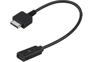 Tolesum Typ-C laddningskabel för PS Vita 1000, Smart-Chip-adapter 5 V | Passar för PS Vita 1000 (OLED) 5 V Smart-Chip-skydd. Endast laddning, ingen dataöverföring