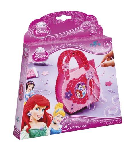 Preisvergleich Produktbild Disney Princess 44050 Glamorous - Bastle Deine Filzhandtasche