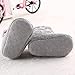 Koly Baby Girls Winter Warm Soft Sole Crib Button Flats Cotton Boot Toddler Prewalker Shoes