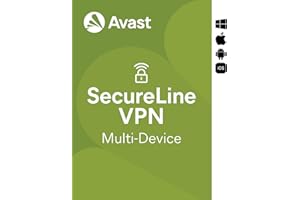 Avast SecureLine VPN 2026 - Réseau Privé Virtuel (VPN) pour la Protection de la Vie Privée | 10 appareil | 1 An | PC/Mac
