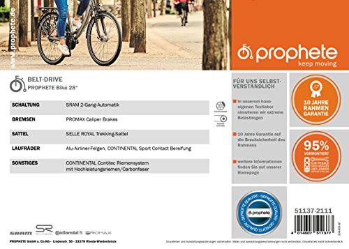 PROPHETE Singlespeed-Bike 28″ Belt-Drive - 2
