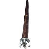 Doğal Dal Kuş T&uuml;neği, Ahşap Kuş Dalı, Metal Bağlantı Aparatlı T&uuml;nek (26 cm.)