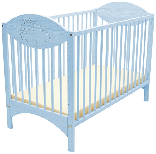 Grapi Oliver Cot Bed (Soft Blue)