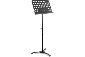 Tiger MUS7-PRO Professional Orchestral Sheet Music Stand - Black