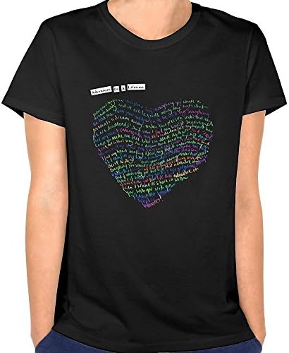 Women's Coldplay Adventure Of A Lifetime Lyrics T Shirt Medium