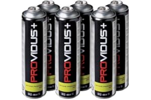 Pack de 6 cartouche gaz 330g butane propane PROVIDUS bouteille de gaz pour Désherbeur thermique
