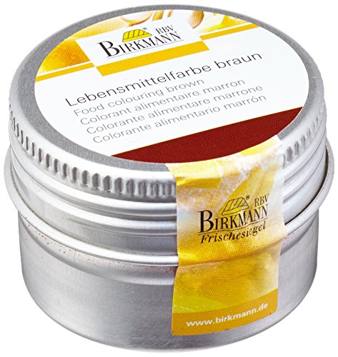 Preisvergleich Produktbild Birkmann 503069 Lebensmittelfarbe braun, 10 g