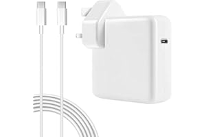 GWCLY Macbook Pro Charger Mac Charger - 96W USB C Fast Charger Compatible with MacBook Pro 16, 15, 14, 13 Inch, MacBook Air 13 Inch,iPad Pro,for Laptop/Tablet/Smartphone with USB C Port