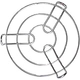 KitchenFest® Heavy Hot Pot Stand | Round Steaming Tray Stand | Stainless Steel Round Cooker Steamer Rack Stand | Pack of 1