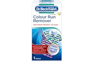 1 X Colour Run Remover Clothes Whitener Dr Beckmann Colour Restorer Removes Colour Runs Dyes Stains Mixed Washing Loads Washing Machine Errors- Citystores