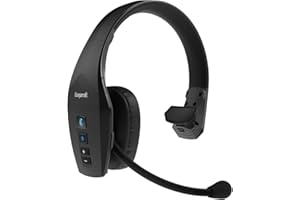 Jabra BlueParrott B650-XT Wireless Headset - Bluetooth-Mono-Kopfhörer mit klarem Klang - 4 integrierte Mikrofone unterdrücken 96% der Hintergrundgeräusche, Voice Control und aktivem Noise Cancelling