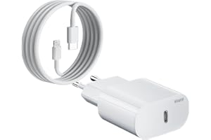 WEAYEGE Chargeur Rapide pour iphone,2packs USB C Chargeur Certifié MFi avec 30W 6FT câble Compatible Chargeur Rapide PD3.0 USB C pour iPhone 14/Plus/Pro/Pro Max/13/12/11/XS/XS Max/XR/X