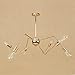 Produktbild Kronleuchter Eisen Multi-Lampe einstellbar LED Spider Kronleuchter Retro Industrie E27 Edison Lampe Wohnzimmer Dekoration Kronleuchter,Gold