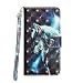 Produktbild Huawei P20 Pro Hülle, SHUYIT 3D PU Leder Tasche Flip Case Book Type Gemalt Handyhülle Schutzhülle für Huawei P20 Pro Etui Brieftasche Cover