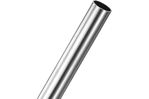 M METERXITY 300mm 304 Edelstahlrohr, 28mm OD 1,5mm Wandstärke Nahtloses Edelstahlrohr für Bau/Maschinenbau/DIY-Basteln, Metallgerades Rohr [28x0.06x12IN]