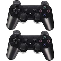 2 Pack Compatible To Play Station (PS 3) Controllers, Joystick