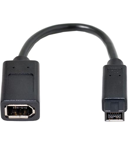 Connexion Caméscope Sony Câble Adaptateur Firewire IEEE 1394 Vers USB 2.0 - 1,5 M Pour Caméscopes Sony DCR-TRV75E, Mini DV Et D8 Câble Capture Vidéo