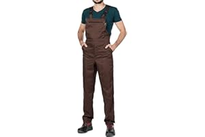 MAZALAT WORK WEAR Salopette da Lavoro Uomo, Taglie Grandi S-3XL, Made in EU, Colori Diversi, Tuta da Lavoro Uomo Qualità