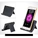 Produktbild QHJ Universal Faltbarer Desktop Halter Ständer Cradle Mount für Handy-Tablet (Schwarz)