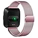Produktbild Xinxinyu Uhrenarmband, { Magnetisch Uhrenarmbänder } { Rostfreier Stahl Band-Armband } { Schleife Trageschlaufe }Für Fitbit Versa (D)