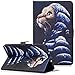 Produktbild Galaxy Tab A 10.1 Hülle,FNBK Samsung Galaxy Tab A 10.1 SM-T580 PU Ledertasche Flip Case Ultradünne Superleicht Schutzhülle SlimShell Cover Business Tasche Etui mit Ständer Funktion und Eingebautem Magnet Leder Smart Cover Lederhülle für Samsung Galaxy Tab A 10.1 SM-T580,Daunenjacke Katze